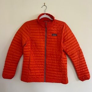 Patagonia Orange nano puff jacket size small